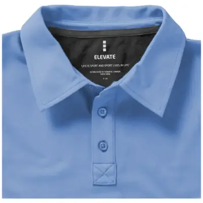 Koszulka Polo Markham - M - kolor niebieski