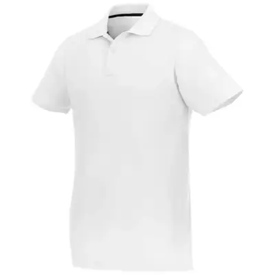 Helios - koszulka męska polo z krótkim rękawem kolor biały / 5XL