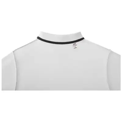 Helios - koszulka męska polo z krótkim rękawem kolor biały / XL