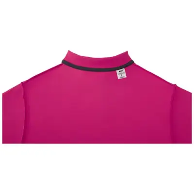 Helios - koszulka męska polo z krótkim rękawem kolor różowy / M