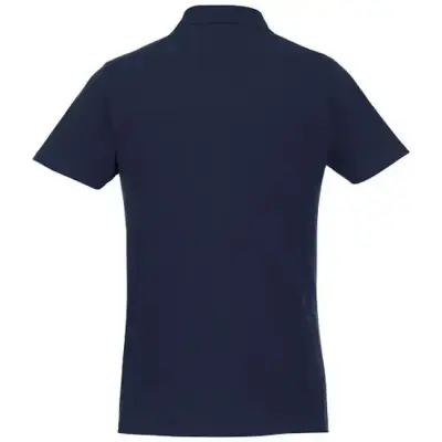 Helios - koszulka męska polo z krótkim rękawem kolor niebieski / M