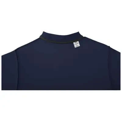 Helios - koszulka męska polo z krótkim rękawem kolor niebieski / XL