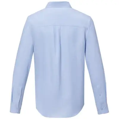 Pollux koszula męska z długim rękawem kolor niebieski / XS