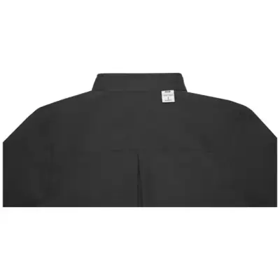 Pollux koszula męska z długim rękawem kolor czarny / 5XL