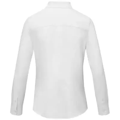 Pollux koszula damska z długim rękawem kolor biały / XXL