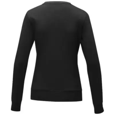 Zenon damska bluza z okrągłym dekoltem kolor czarny / M