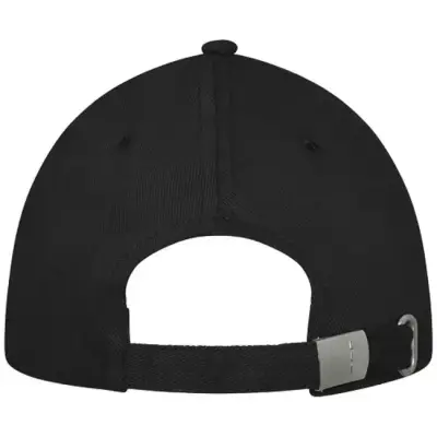 6-panelowa czapka baseballowa Darton kolor czarny