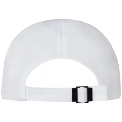 Cerus 6-panelowa luźna czapka z daszkiem kolor biały