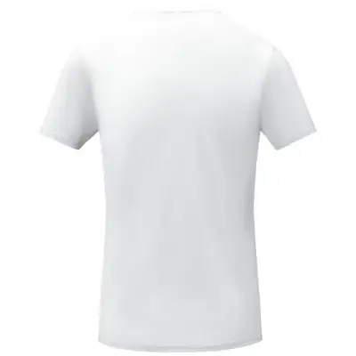Kratos damska luźna koszulka z krótkim rękawkiem kolor biały / 4XL
