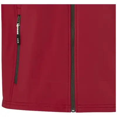 Kurtka softshell Langley - rozmiar  XL - kolor czerwony