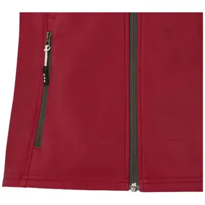 Damska kurtka softshell Langley - rozmiar  XXL - kolor czerwony