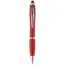 Długopis ze stylusem Nash - kolor czerwony