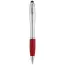 Długopis ze stylusem Nash - czerwona gumka