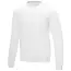 Męska organiczna bluza Jasper wykonana z recyclingu i posiadająca certyfikat GOTS kolor biały / XS