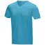 Męski T-shirt organiczny Kawartha z krótkim rękawem kolor niebieski / XS