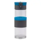Szklana butelka Top Form 440 ml - kolor niebieski