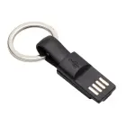 Brelok USB Hook Up - kolor czarny