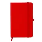Notatnik 130x210/80k kratka Asturias  - kolor czerwony