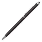 Długopis plastikowy Touch Point  - kolor czarny