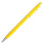 Długopis aluminiowy Touch Tip  - kolor żółty