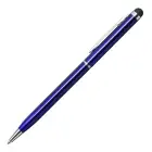 Długopis aluminiowy Touch Tip  - kolor niebieski