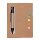 Notes 80x110/100k gładki Eco z długopisem