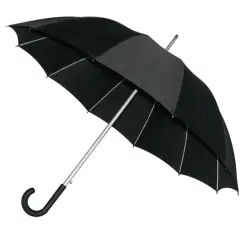Elegancki parasol Basel  - kolor czarny