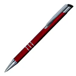 Długopis Lindo - kolor ciemnoczerwony