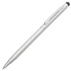Długopis aluminiowy Touch Tip  - kolor srebrny