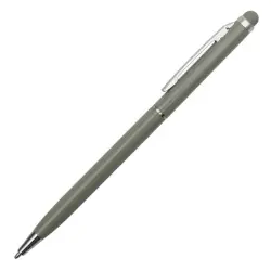 Długopis aluminiowy Touch Tip  - kolor szary