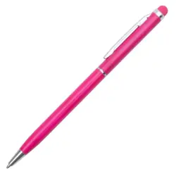 Długopis aluminiowy Touch Tip - kolor magenta