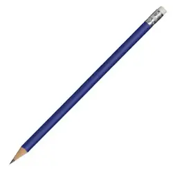 Ołówek drewniany  - kolor granatowy