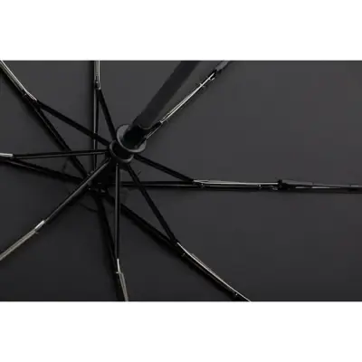 Składany parasol sztormowy Biel  - kolor czarny
