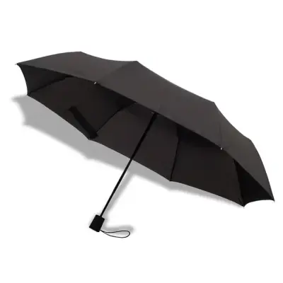 Składany parasol sztormowy Ticino  - kolor czarny