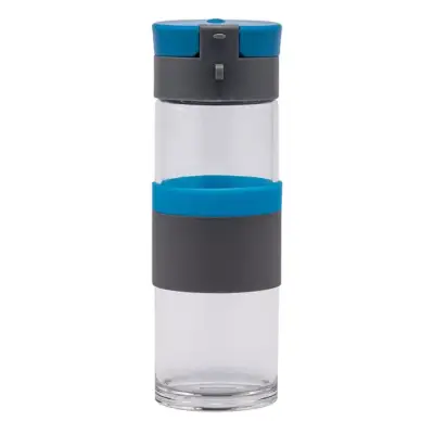 Szklana butelka Top Form 440 ml - kolor niebieski