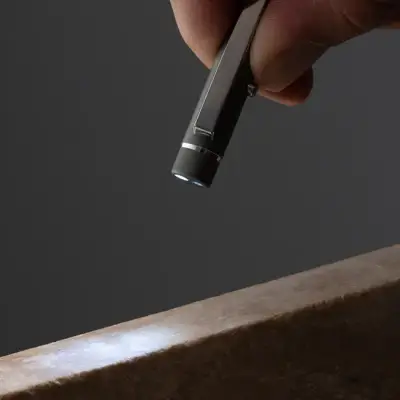 Długopis ze wskaźnikiem laserowym Stellar - grafitowy