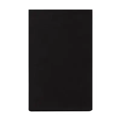 Zestaw notes z długopisem Abrantes - kolor czarny