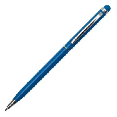 Długopis aluminiowy Touch Tip  - kolor jasnoniebieski