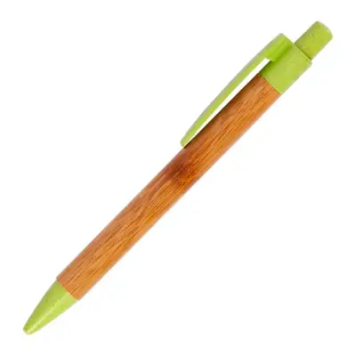 Długopis bambusowy Evora - zielony
