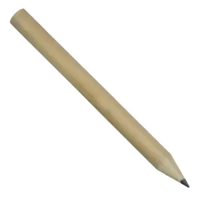 Krótki ołówek  - kolor brązowy