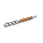 Długopis, korek i metal kolor naturalny