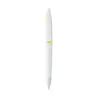 Długopis z klipsem kolor żółty