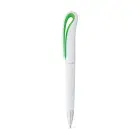 Długopis z klipsem kolor jasno zielony