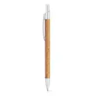 Długopis, korek i aluminium kolor naturalny