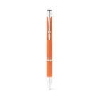Długopis, włókno ze słomy pszenicznej i ABS kolor pomarańczowy
