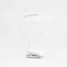 Przenośna lampka na biurko kolor biały