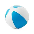 Dmuchana piłka plażowa kolor błękitny