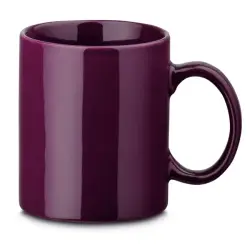 Kubek ceramiczny kolor purpurowy