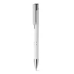 Długopis wykonany z metalu kolor biały