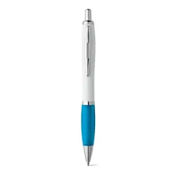 Długopis z metalowym klipsem kolor błękitny